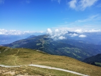 Panorama sulla Val Camonica e sulla Val Trompia dal Monte Guglielmo