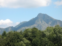 Monte Tamaro e la sua nota antenna dal Monte Paglione
