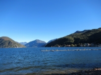 Lago di Lugano da porto Ceresio