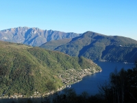 Panorama dal Sasso Paradiso - Monte Generoso, Monte san Giorgio e Lago di Lugano