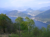 Lago di Lugano da Sasso Paradiso