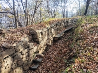 Trincee Linea Cadorna sul Monte Derta
