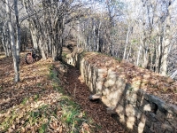 Trincee Linea Cadorna sul Monte Derta