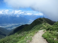 Il sentiero che dalla Capanna Tamaro conduce alla bocchetta situata tra Motto Rotondo e Monte Tamaro