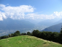 Bellinzona dall'Alpe Foppa