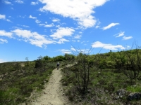 Tratto di sentiero per il Monte Pracaban