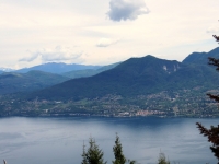 Panorama su Lago Maggiore da Pollino