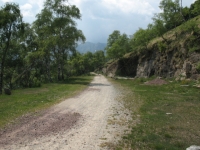 Ex strada militare della Val Gula in direzione del Pian del Puzzo/Passo Folungo