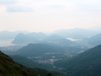 Panorama su Lugano ed il Lago