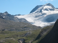 Punta del Sabbione e ghiacciaio