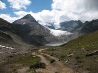 Passo del Gries, ghiacciao e lago