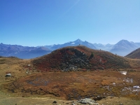 Panorama dal Rifugio Mont Fallère