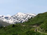 Salita al Saflischpass in direzione di Bruneggen, panorama