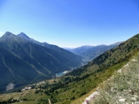 Panorama sulla Val Chisone percorrendo la strada dell'Assietta