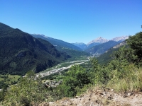 Panorama alta Val di Susa dopo Moncellier
