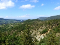 Panorama delle colline della valle Stura