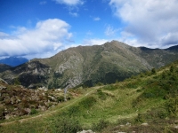 Passo sottostante la cima del Moncucco - Panorama sul Monte Camoghè