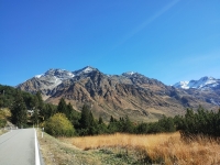 Panorama lungo la salita del Passo del San Bernardino