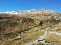 Panorama lungo la salita del Passo del San Bernardino