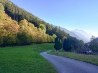 Discesa a Mesocco - Colori autunnali