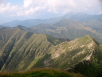 Vetta del Pizzo di Gino - panorama - Passo sulla Alta valle Morobbio