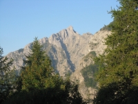 Rifugio Allavena, vista sul Monte Toraggio