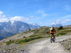 Grandiosa vista sul Massiccio degli Ecrins