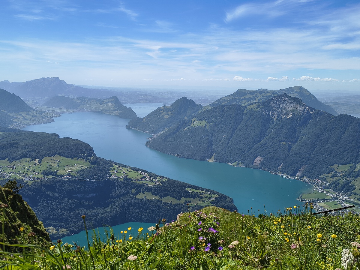 Lago dei quattro Cantoni da Fronalpstock