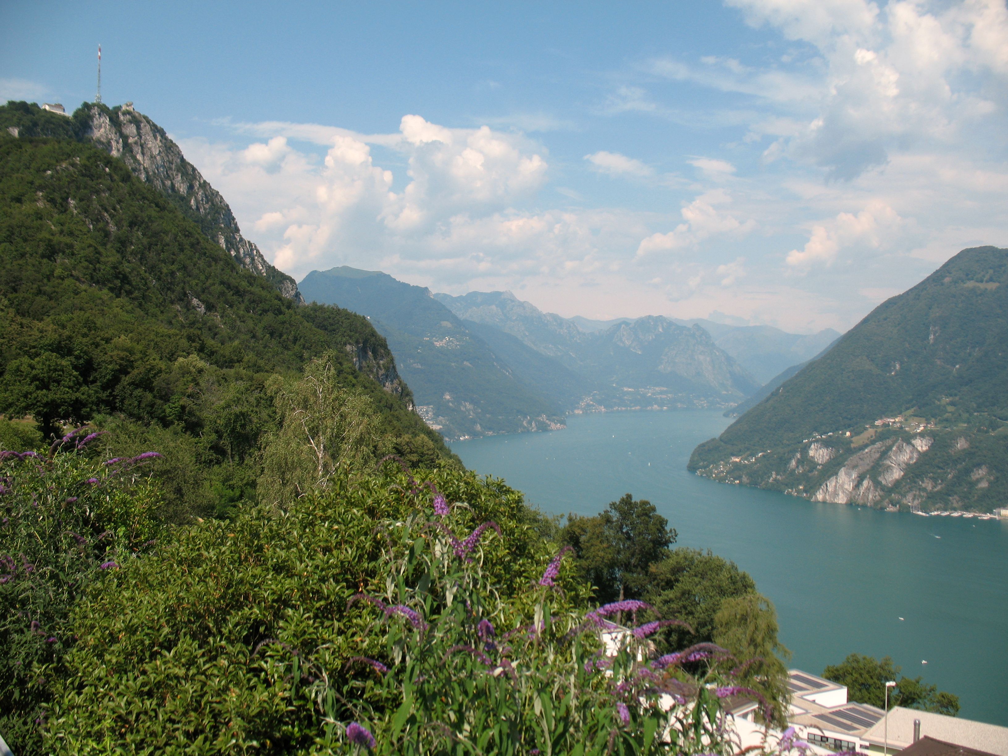 Lago di Lugano e Monte San Salvatore