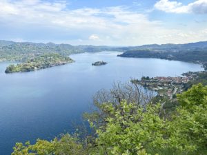 Lago di Orta dalla croce di Egro