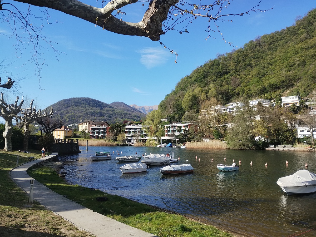 Ciclabile a Lavena Ponte Tresa