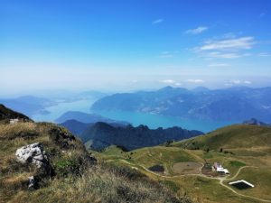 Panorama Lago Iseo dal Monte Guglielmo