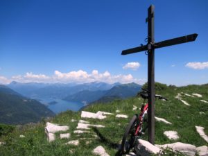Panorama sul Lago di Como da Mater