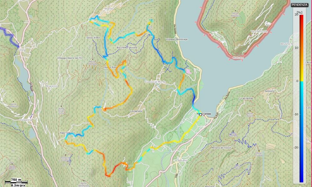 Nel Parco delle Cinque vette Pendenze